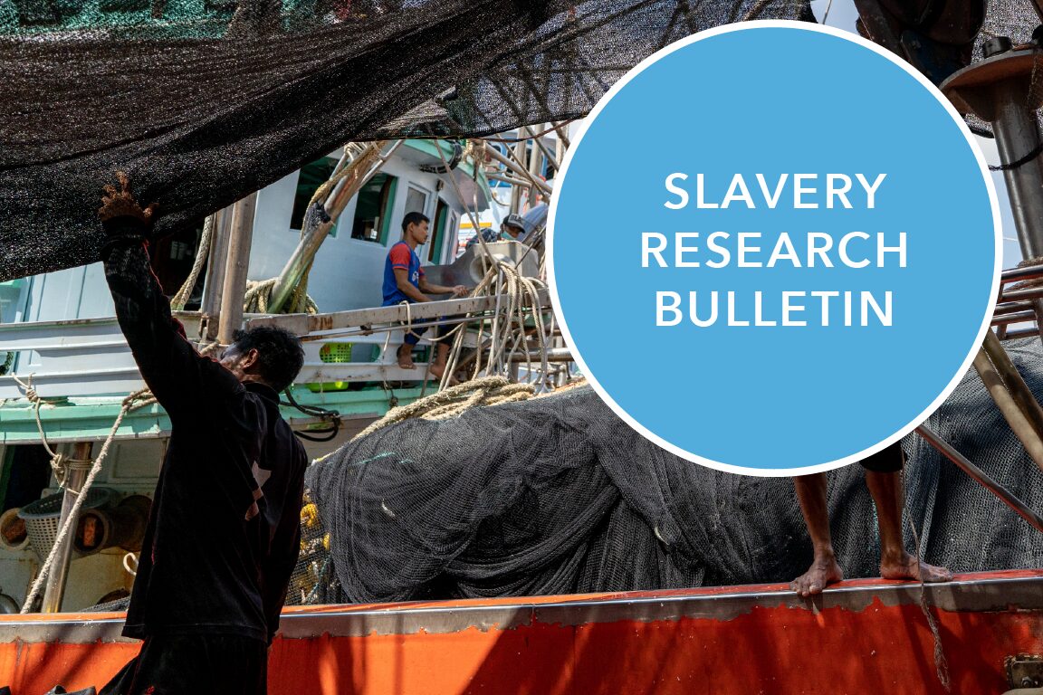 Slavery Research Bulletin: May 2024 